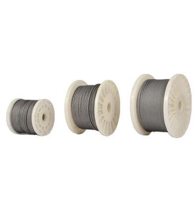 ভালো দাম উত্তোলক এবং লিফটিংয়ের জন্য স্টেইনলেস স্টিলের তারের দড়ি ক্যাবল 6X7 FC সহনশীলতা অন্যান্য 6X12 7FC অনলাইন