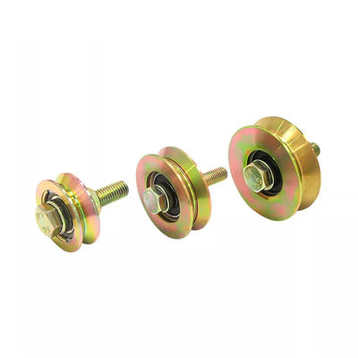 ভালো দাম Groove Shape Slide Door Wheels High Loading Capacity Galvanized Steel Wheel অনলাইন