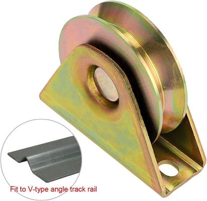 ভালো দাম Swing Sliding Gate Hardware Wheels Sliding Gate Tracks Wheels Hardware Kit Barrier Alumanium Roller Gate অনলাইন