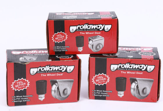 ভালো দাম Stainless Steel Sliding Door Rollers U V Y Groove Galvanized Customizable অনলাইন
