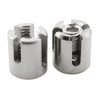 ভালো দাম Wholesale Cable Clamps Stainless Steel 304 316 Hardware Wire Rope Cable Tensioner Adjustable 4mm Wire Rope Cross Clips অনলাইন