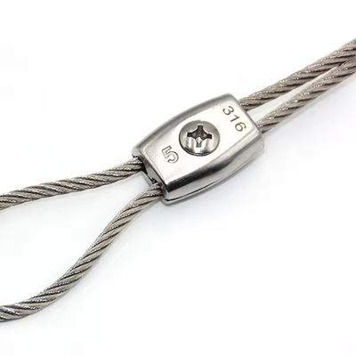 ভালো দাম Wire Rope Fitting 304 316 Stainless Steel Simplex Single Bolt Wire Rope Clip Cable Clamp অনলাইন