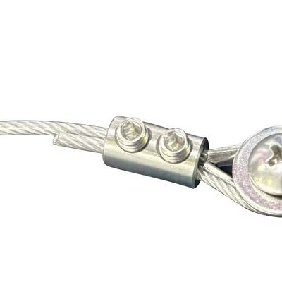 ভালো দাম কারখানার সরবরাহ স্টেইনলেস স্টীল তারের দড়ি ক্লিপ 316 12mm ক্লিপ উচ্চ নির্ভুলতা তারের দড়ি ক্লিপ অনলাইন