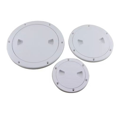 ভালো দাম 8'' Boat White Round Non Slip Inspection Hatch With Detachable Cover অনলাইন
