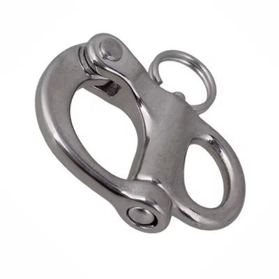 ভালো দাম Swivel Jaw Snap Shackles 304 316 Stainless Steel Quick Release Bail Rigging অনলাইন