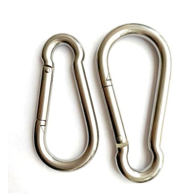 Electrolytic Treatment Technology Stainless Steel DIN5299C Carabiner Snap Spring Hook