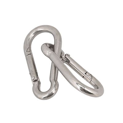 Outdoor Hardware 8x80mm Stainless Steel 316 Swivel Snap Hook with Polished Finish