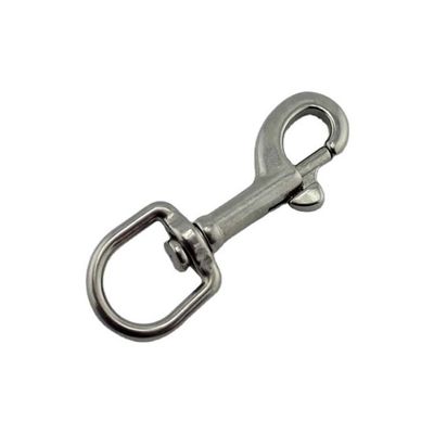 ভালো দাম স্টেইনলেস স্টীল 316 একক মাথা স্প্রিং হুক পশু হুক স্ন্যাপ হুক পোলিশ ফিনিস সঙ্গে অনলাইন