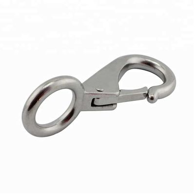 ভালো দাম স্টেইনলেস স্টীল 316 মিনি স্টীল স্পাইভেল আই স্ন্যাপ হুক সামুদ্রিক দ্রুত লিঙ্কিং প্রয়োজনীয়তা জন্য অনলাইন