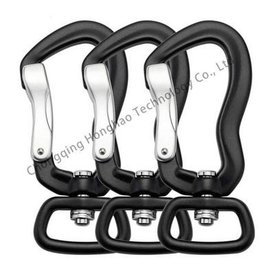 ভালো দাম বহুমুখী আউটডোর অ্যাডভেঞ্চারের জন্য হালকা অ্যালুমিনিয়াম ঘূর্ণনশীল পর্বতারোহণের বাঁধ অনলাইন