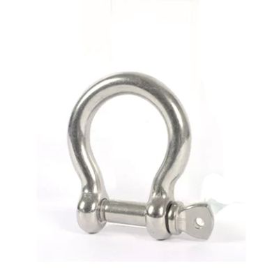 ভালো দাম Precision Casting Technology Black and Silver Polished Stainless Steel 304/316 D Shackle Bow Shackle for Fastening অনলাইন