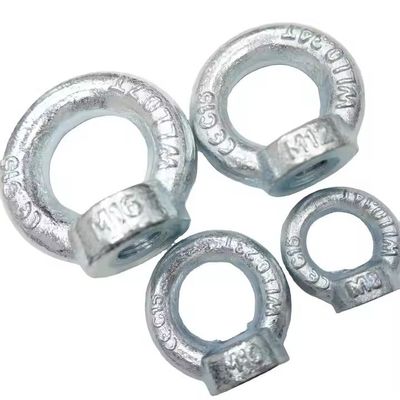 ভালো দাম ভারী দায়িত্ব কার্বন ইস্পাত DIN 582 চোখের বাদাম গ্যালভানাইজড উল্লম্ব উত্তোলন রিং বাদাম অনলাইন