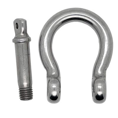 ভালো দাম Stainless Steel Polished Screw Pin Bow Shackles Perfect for Heavy Duty Applications অনলাইন