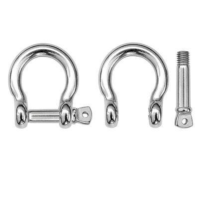 ভালো দাম Precision Casting Technology AISI Stainless Steel 304/316 Bow Shackle for Marine Rigging অনলাইন