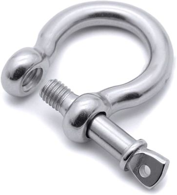 ভালো দাম Precision Casting Technology AISI304 316 Stainless Steel Us Type Bow Shackle with Collar Pin অনলাইন