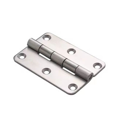 ভালো দাম Silver Stainless Steel Closet Door Folding Butt Hinges for Home Furniture Hardware অনলাইন