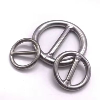 ভালো দাম Polished Stainless Steel 304/316 Welded O Ring Round Ring Cross Bar O Ring for Marine অনলাইন