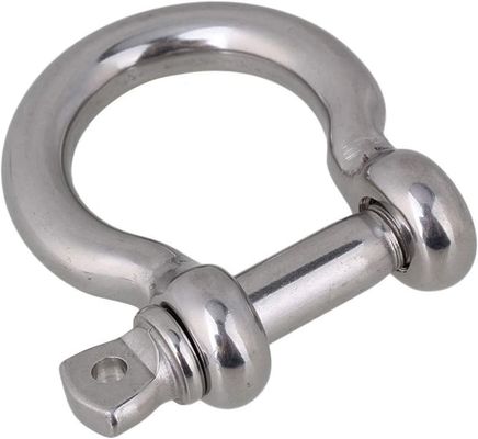 ভালো দাম 304/316 Stainless Steel Bow Shackle Rigging Hardware with Precision Casting Technology অনলাইন