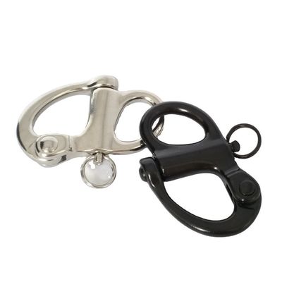 ভালো দাম Marine Hardware Quick Release Fixed Shackle with Round Ring and Black Oxide Finish অনলাইন