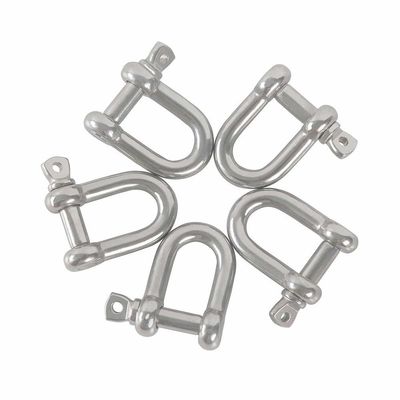 ভালো দাম 304 Stainless Steel D Ring Shackle Lock D Links Clip Hook for Heavy Duty Construction অনলাইন