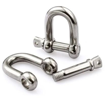 ভালো দাম Boat Sailing Safety Marine Stainless Steel Shackle Pin Dee Bolt with Polished Finish অনলাইন