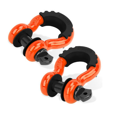 ভালো দাম Metric Measurement System Tow Shackle Forged D Ring Shackle for Trailer Hitch Receiver অনলাইন
