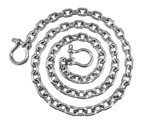 ভালো দাম Stainless Steel 316 Anchor Chain With Advanced Lock Ring Shackle Design Marine Hardware অনলাইন