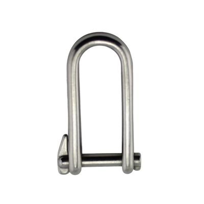 ভালো দাম Marine Hardware Shade Rigging Sail Long D Shackle With Eye Screw Pin 316 Stainless Steel অনলাইন