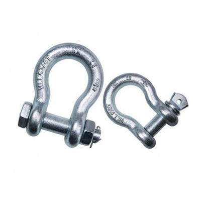 ভালো দাম General Industry G2130 Marine Hardware Hot DIP Galvanized Chain Anchor D Shackle OEM অনলাইন
