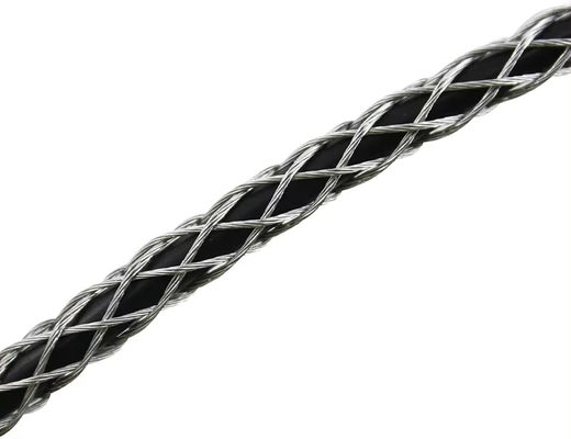 ভালো দাম 304 Stainless Steel Wire Mesh Cable Socks Wire Mesh Cable Grip অনলাইন