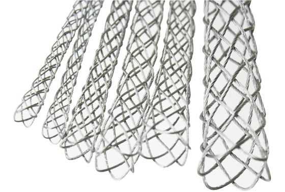 ভালো দাম Cable Pulling Grip With 5mm Nut Flexible Eye Mesh Rope Cable Sock Kit Galvanizing Steel Antislip Pipe Cable Wire Pulling Grips Lassos 6 Set 4-25mm অনলাইন