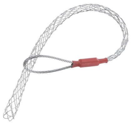 ভালো দাম Galvanized Steel Wire Grip 30cm for 10-12mm Cable Red Customized Size Cable Pulling Grip অনলাইন