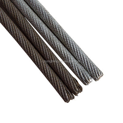 ভালো দাম Ungalvanized 6*24 7FC Steel Wire Rope 200M/COIL Long-Lasting and Industrial-Grade Construction অনলাইন
