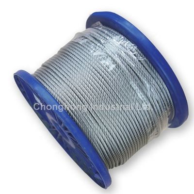 ভালো দাম 6x19 FC Steel Ropes Wire 6mm 8mm 10mm Diameter Carbon Steel Cable Galvanized Steel Wire Rope অনলাইন