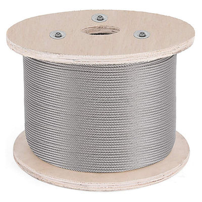 ভালো দাম Inox Cable AISI316 AISI304 Stainless Steel Wire Rope with Other Processing Service 7x7 Steel Cable Rope অনলাইন