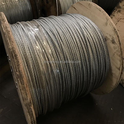 ভালো দাম 3 মিমি 4 মিমি 5 মিমি 6 মিমি স্টিলের তারের দড়ি 6x19 এফসি গ্যালভানাইজড স্টিলের তারের দড়ি উত্তোলনের সহনশীলতার জন্য ± 1% শংসাপত্র ISO9001/ISO14001 অনলাইন