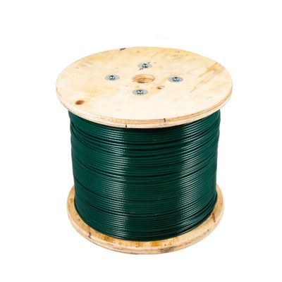 ভালো দাম Galvanized PVC PU Coated Steel Cable Plastic Coated Wire Rope with GB Standard Diameter 2mm-38mm 7*19 অনলাইন