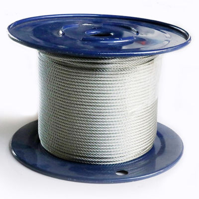 ভালো দাম 7x19 Galvanized Wire Rope Steel Cable Construction Tolerance ±1% 1/4 Inch Aircraft Cable অনলাইন