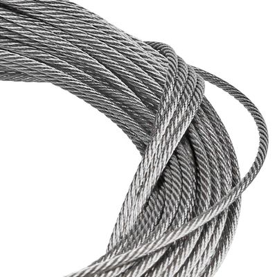 ভালো দাম Industrial Grade AISI 304 7x7 3mm Stainless Steel Wire Rope for Heat and Cold Resistance অনলাইন