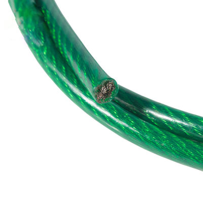 ভালো দাম দীর্ঘস্থায়ী পারফরম্যান্সের জন্য নমনীয় পিভিসি এবং পিইউ কোটিংযুক্ত স্টেইনলেস স্টিলের তারের দড়ি অনলাইন