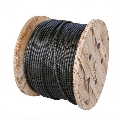 ভালো দাম Steel Wire Rope 6x12 FC Non-Alloy Bright Line Contacted Ungalvanized Strand অনলাইন