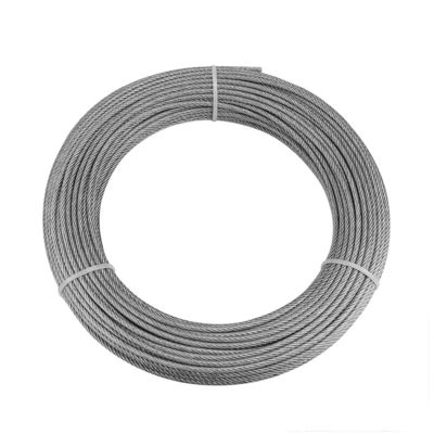 ভালো দাম 7X19 304 Stainless Steel Wire Rope for Building Materials Steel Grade Other 1/4