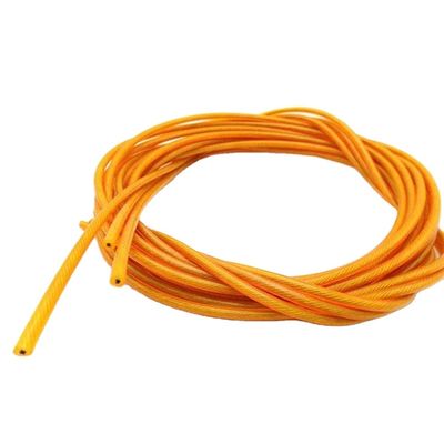 ভালো দাম 12mm 1x19 Transparent PVC Coated Stainless Steel Wire Rope AISI 201/304/316 Cable Tolerance ±0.02 for Clothesline and Easy অনলাইন