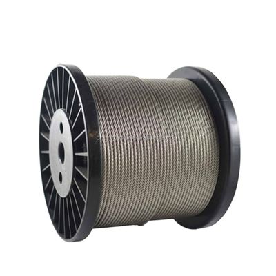 ভালো দাম স্টীল কোর দৈর্ঘ্য 1000m / রিল বা আপনার অনুরোধ অনুযায়ী সঙ্গে অ অ্যালকোহলযুক্ত বা অ্যালকোহলযুক্ত স্টীল তারের দড়ি 6x19 অনলাইন