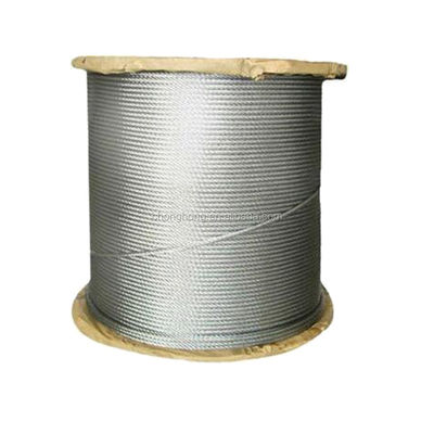 ভালো দাম Ungalvanized 6x36 Steel Wire Rope 12mm to 44mm Diameter Suitable for Various Lifting Applications অনলাইন