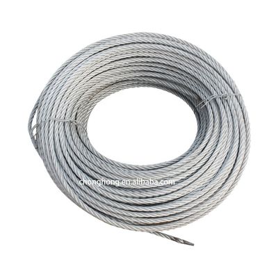 ভালো দাম হাই টেনসিল ক্যাবল স্ট্যান্ডার্ড আইআইএসআই ওয়্যার রড লেপযুক্ত স্টেইনলেস স্টীল ক্যাবলের জন্য অনলাইন