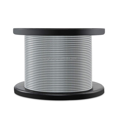 ভালো দাম সহনশীলতা ±1% পিভিসি লেপা স্টিলের তারের দড়ি 1/8 