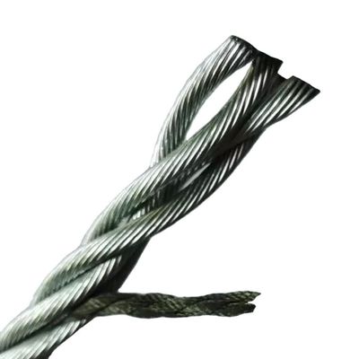 ভালো দাম স্টেইনলেস স্টীল 316 তারের দড়ি 1/8 '500ft 1x19 স্ট্র্যান্ডস কোর 2100 পাউন্ড রিলিং এবং ডেকিং গ্রেড 316 জন্য বিরতি শক্তি অনলাইন