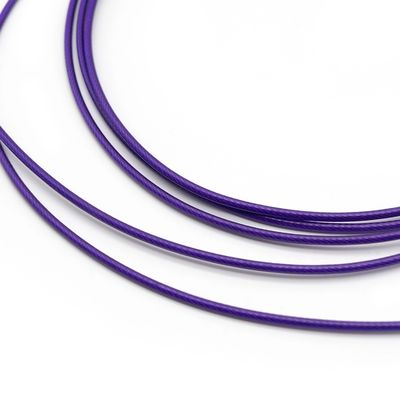 ভালো দাম স্টেইনলেস স্টীল 316 নির্মাণ 7x7 7x19 7/64 বিল্ডিং উপকরণ জন্য পিভিসি লেপা তারের দড়ি অনলাইন