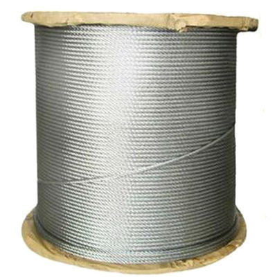 ভালো দাম কার্বন ইস্পাত 16mm তারের জন্য আনগ্যালভানাইজড এবং গ্যালভানাইজড 6x36 তারের দড়ি, ইস্পাত তারের রোপগুলিতে অনলাইন